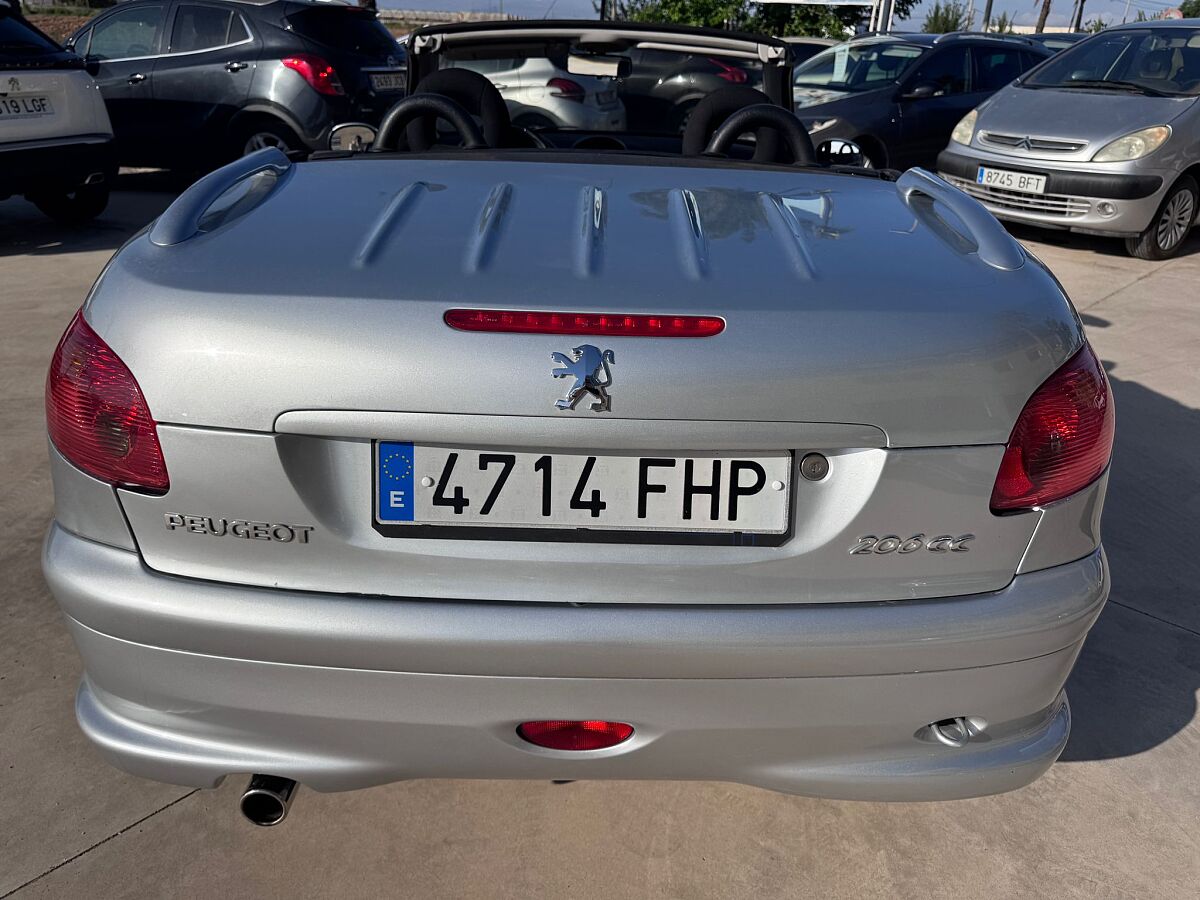 PEUGEOT 206CC 1.6 AUTO CONVERTIBLE SPANISH LHD IN SPAIN ONLY 35000 MILES 2006